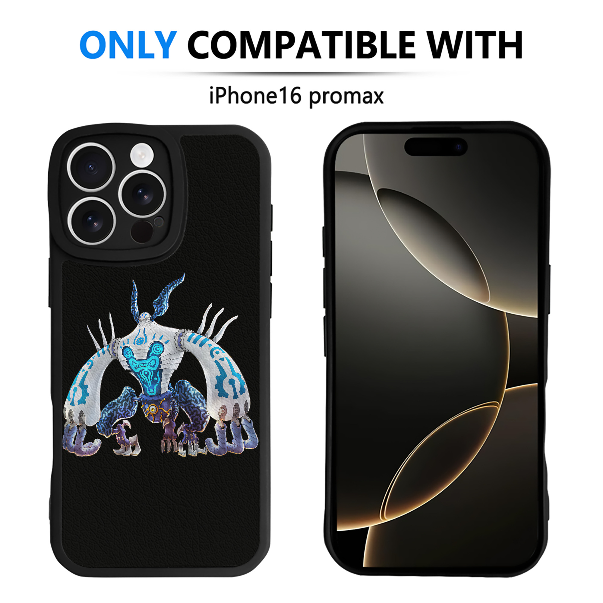 （画像用） 遊☆戯☆王 Yu-Gi-Oh! 【iPhone 16シリーズ対応】シリコンスマホケース（レザー調） 材質：シリコン
